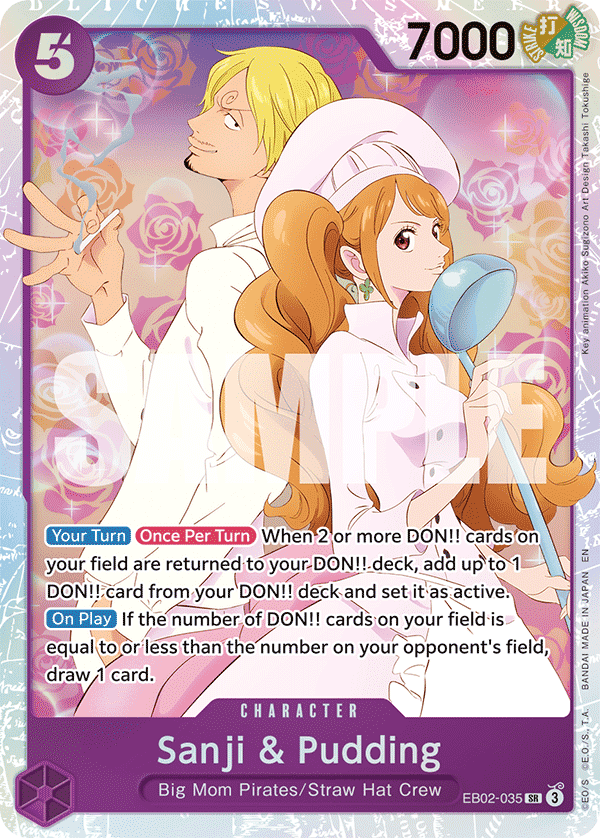 Sanji & Pudding — base