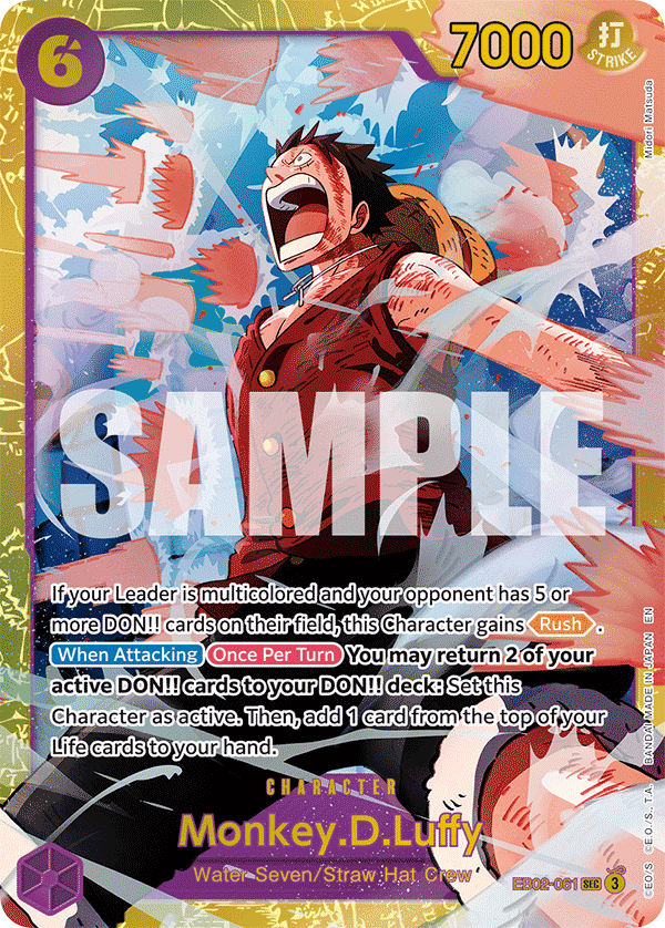 Monkey.D.Luffy — EB02-061
