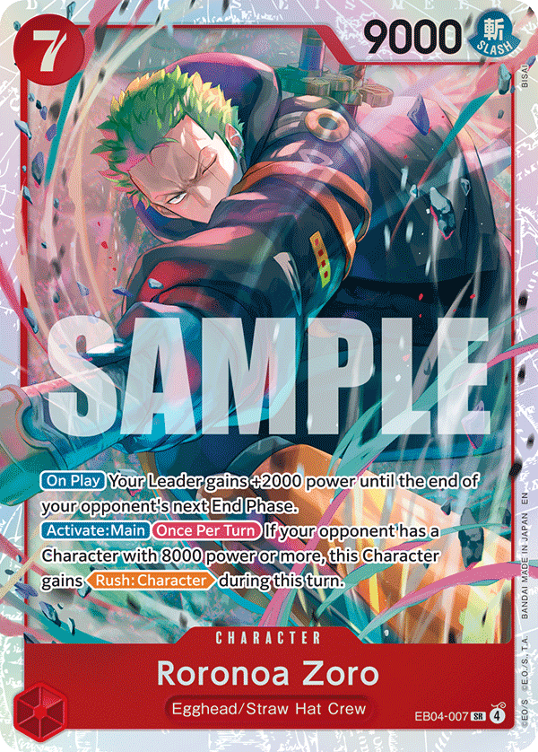 Roronoa Zoro — EB04-007