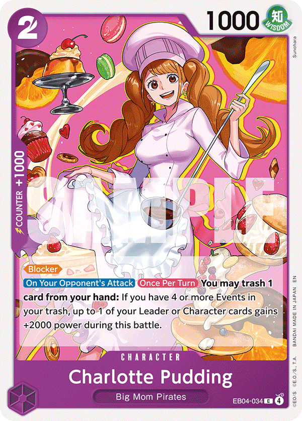 Charlotte Pudding — EB04-034