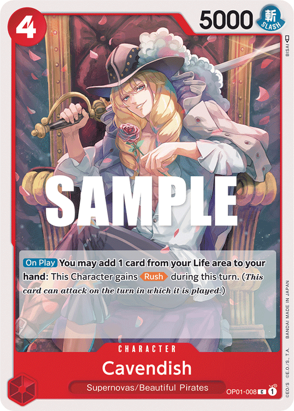 Cavendish — OP01-008