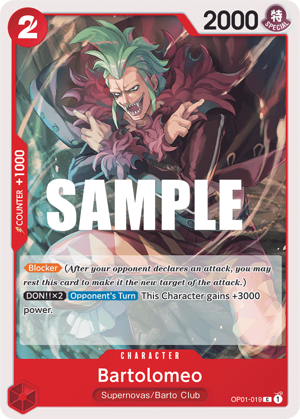 Bartolomeo — OP01-019
