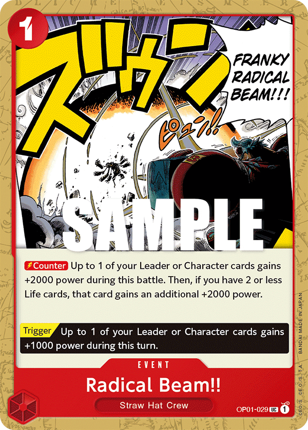 Radical Beam!! — base