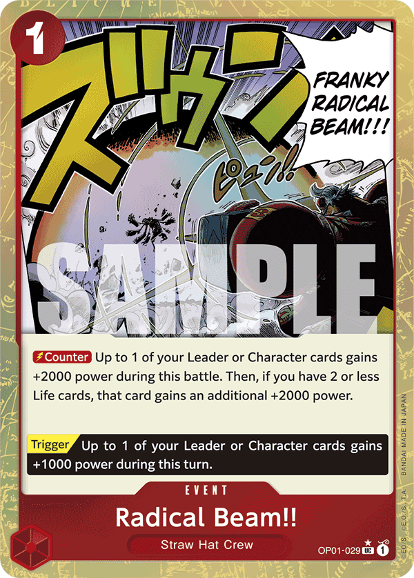 Radical Beam!! — base