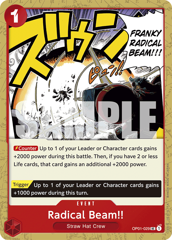 Radical Beam!! — OP01-029r1