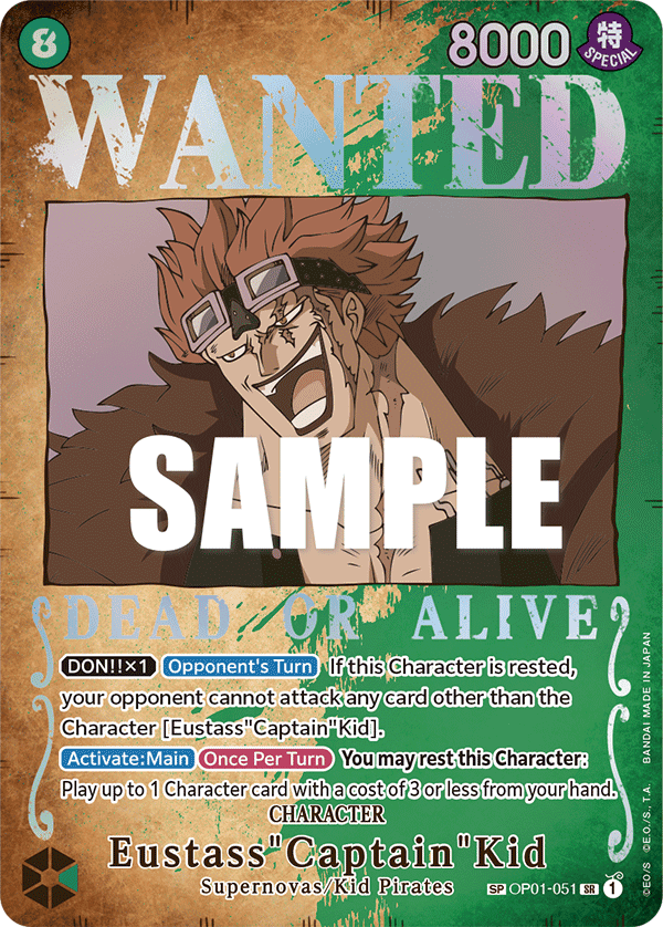 Eustass"Captain"Kid — OP01-051p2