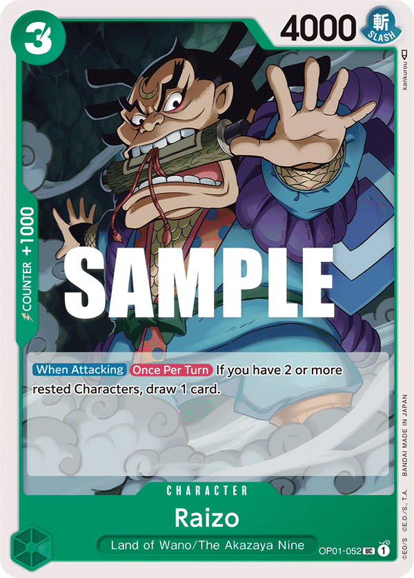 Raizo — OP01-052