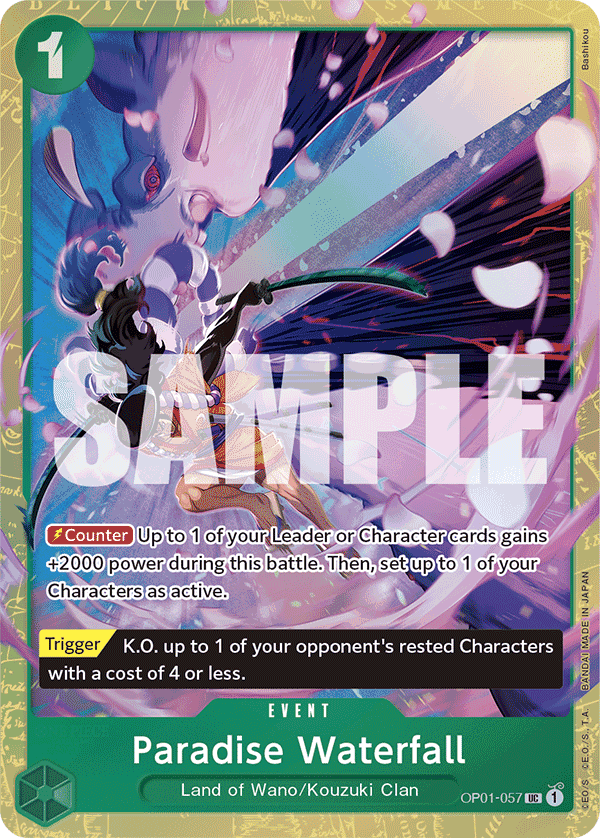 Paradise Waterfall — OP01-057p1