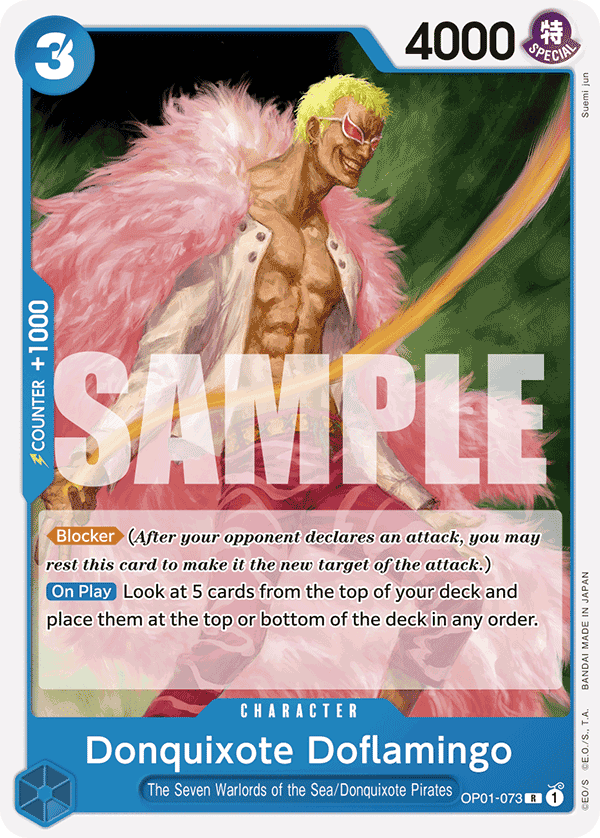 Donquixote Doflamingo — OP01-073r1