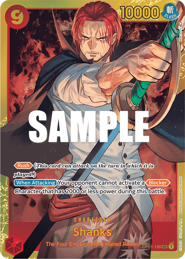 Shanks — OP01-120