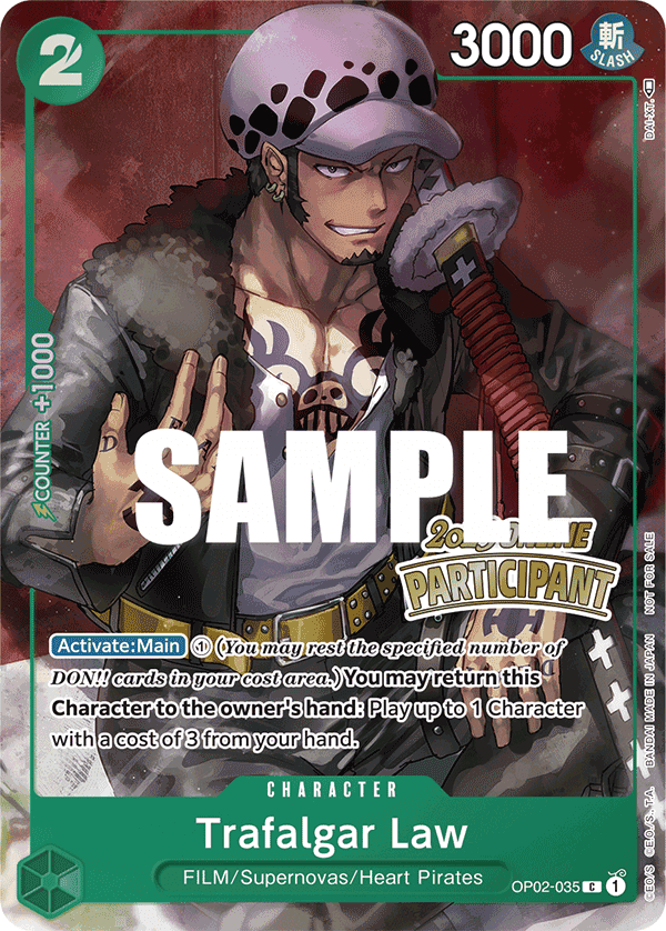 Trafalgar Law — OP02-035p1