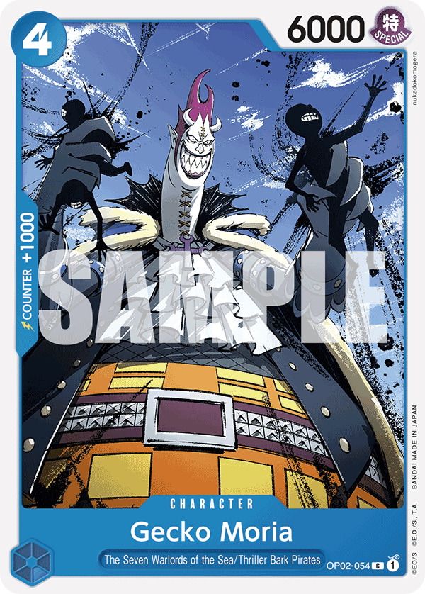 Gecko Moria — OP02-054r1
