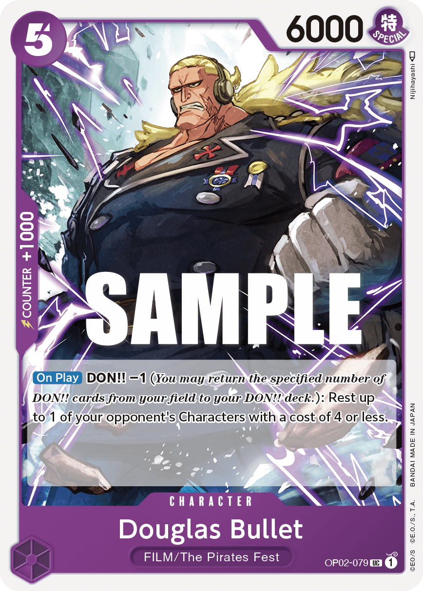 Douglas Bullet — OP02-079
