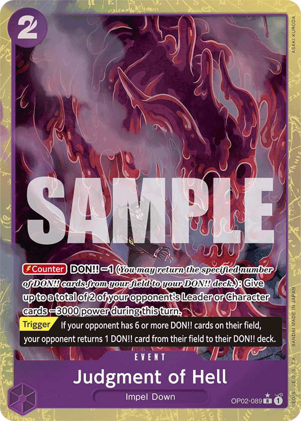 Judgment of Hell — OP02-089p4