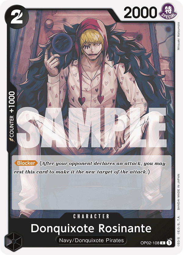 Donquixote Rosinante — OP02-108r1