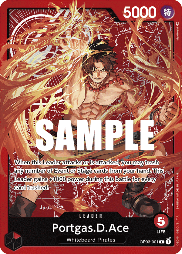 Portgas.D.Ace — OP03-001p2