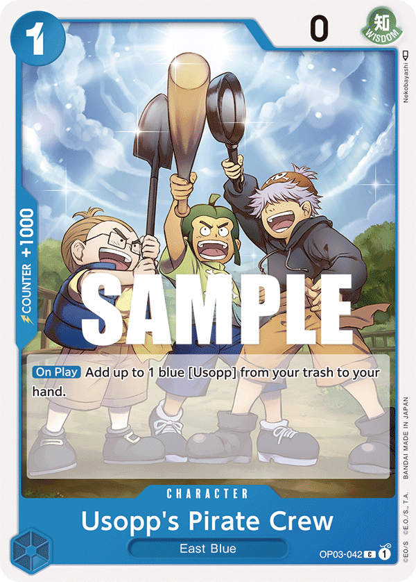 Usopp's Pirate Crew — OP03-042