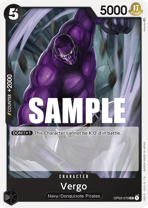 Vergo — OP03-079