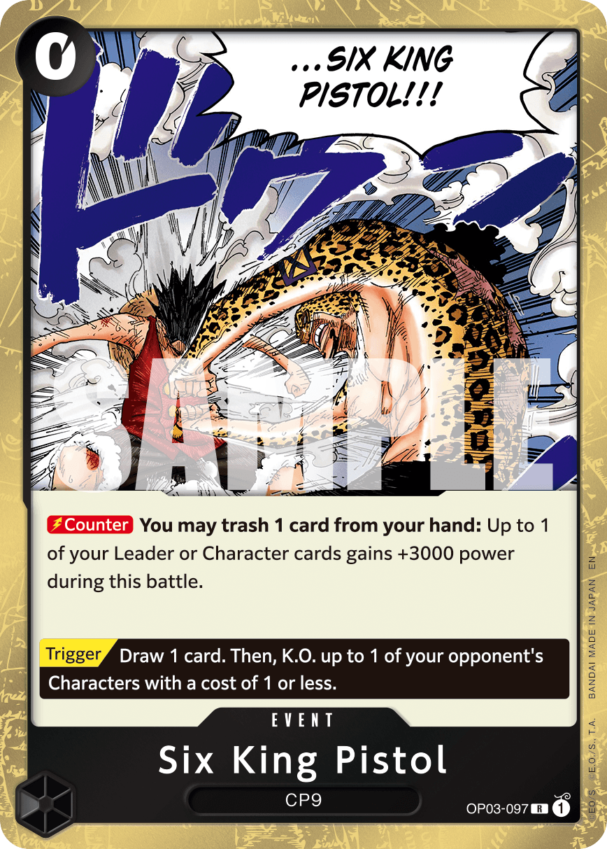 Six King Pistol — OP03-097r1