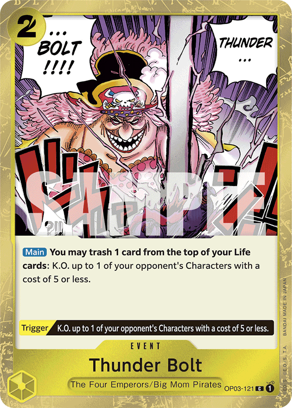 Thunder Bolt — OP03-121p3