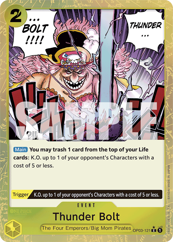 Thunder Bolt — OP03-121p4