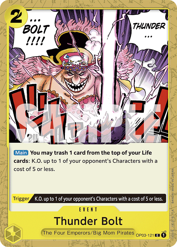 Thunder Bolt — OP03-121r1
