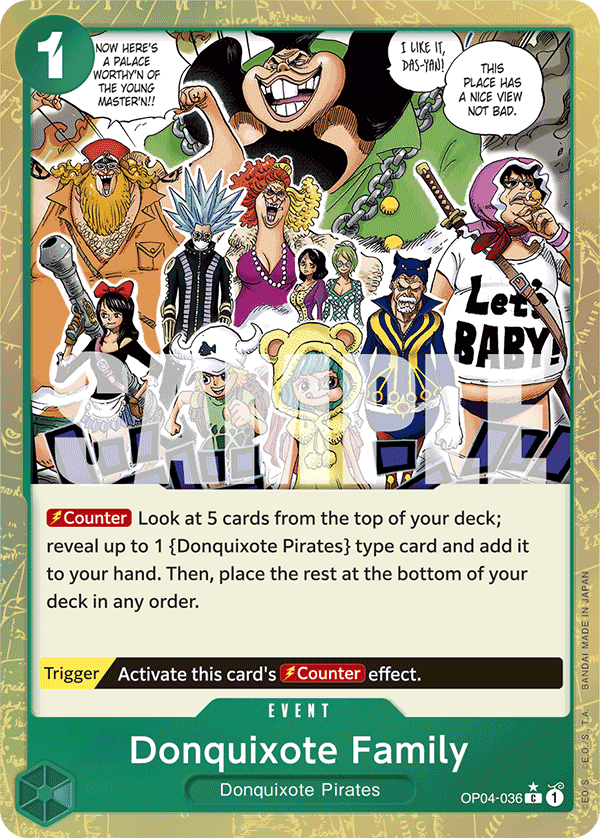 Donquixote Family — OP04-036p3