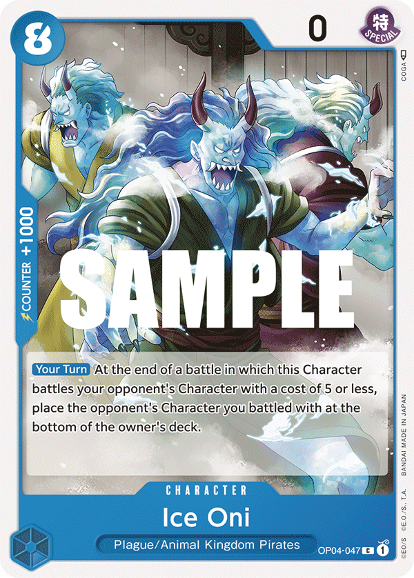 Ice Oni — OP04-047