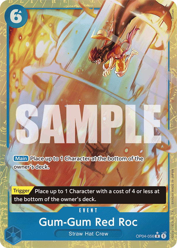 Gum-Gum Red Roc — OP04-056p4