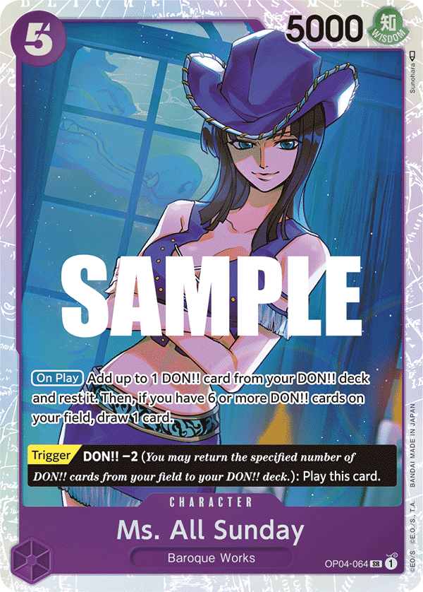 Ms. All Sunday — OP04-064