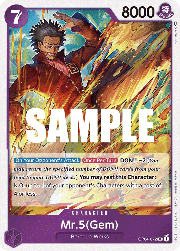 Mr.5(Gem) — OP04-072