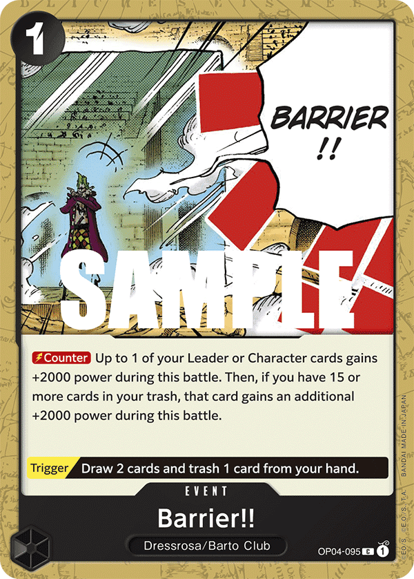 Barrier!! — base