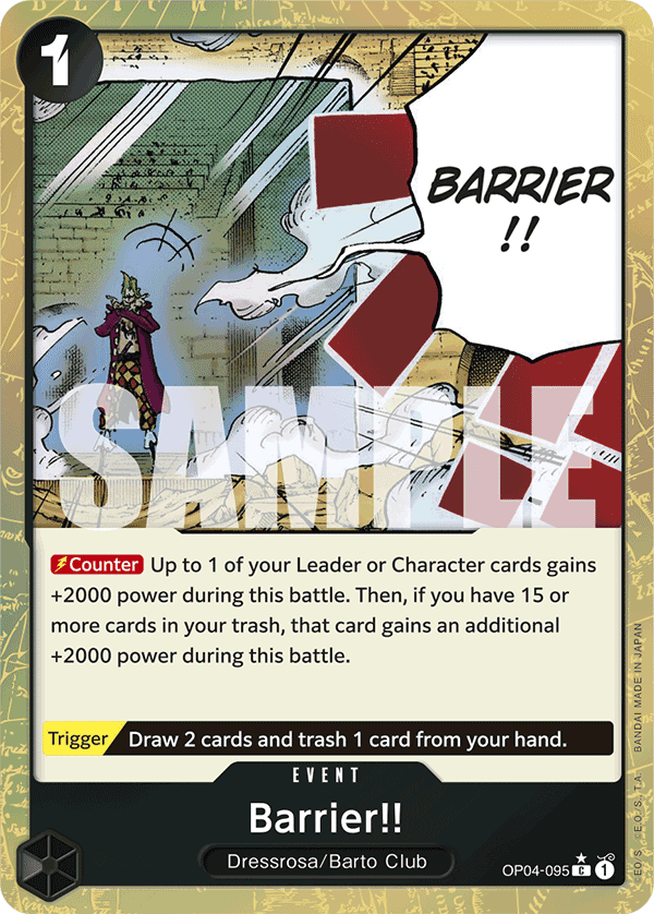 Barrier!! — base