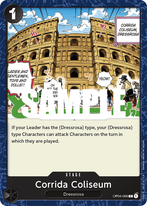 Corrida Coliseum — base