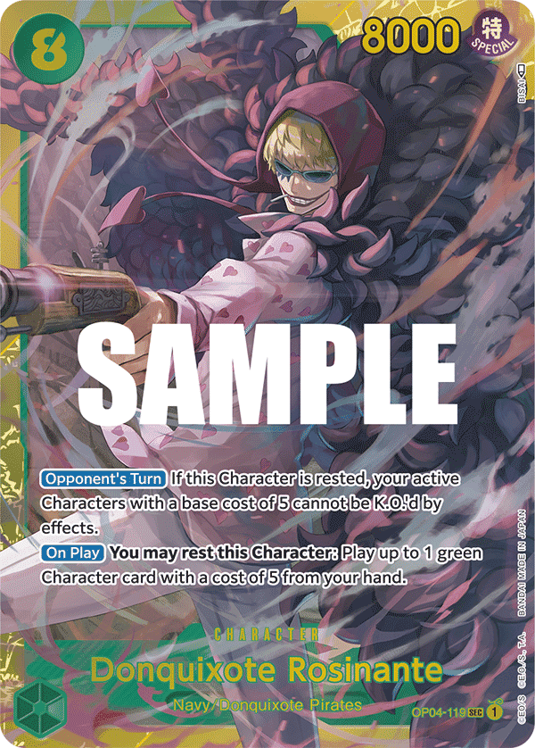 Donquixote Rosinante — OP04-119