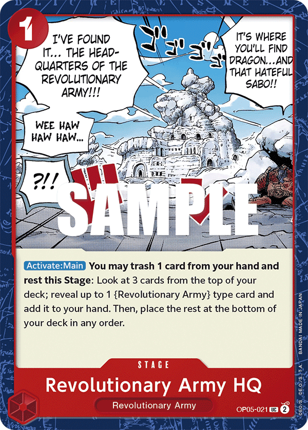 Revolutionary Army HQ — base