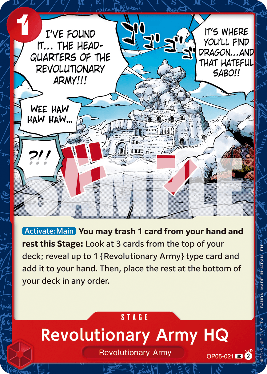 Revolutionary Army HQ — OP05-021r1