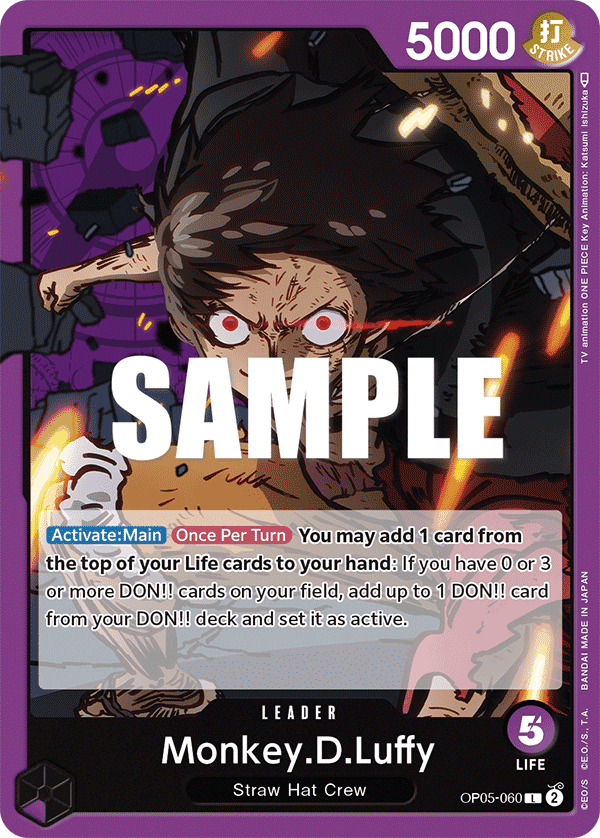 Monkey.D.Luffy — OP05-060