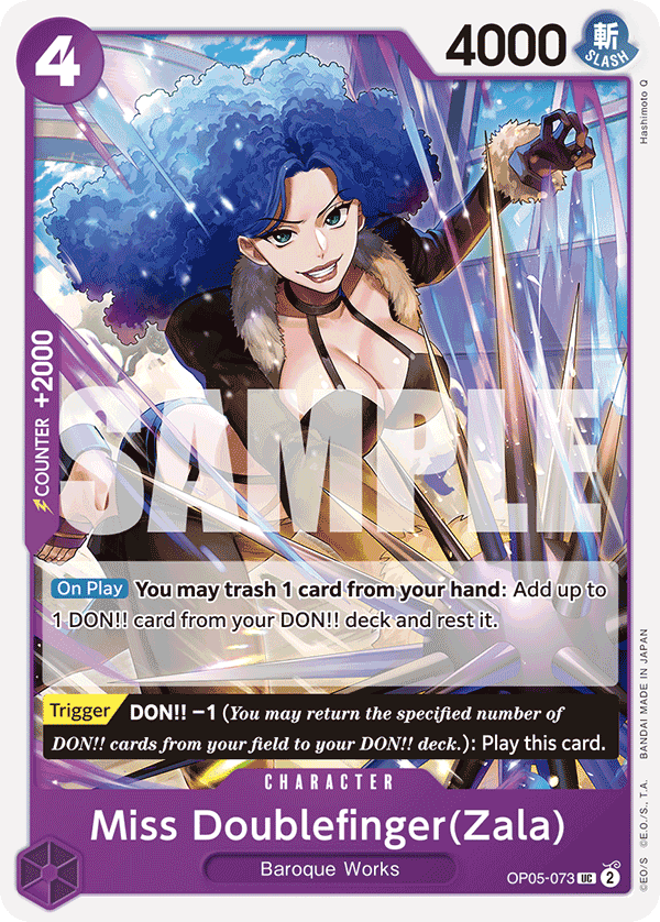 Miss Doublefinger(Zala) — OP05-073r1