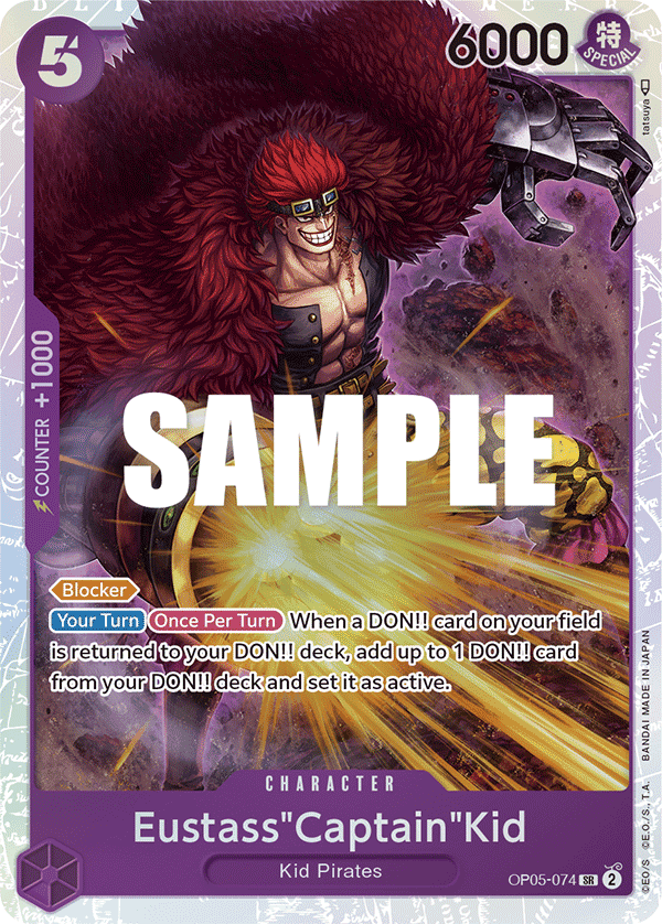 Eustass"Captain"Kid — OP05-074