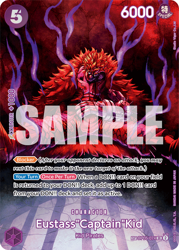 Eustass"Captain"Kid — OP05-074p3