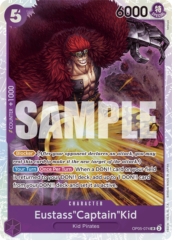 Eustass"Captain"Kid — OP05-074r1