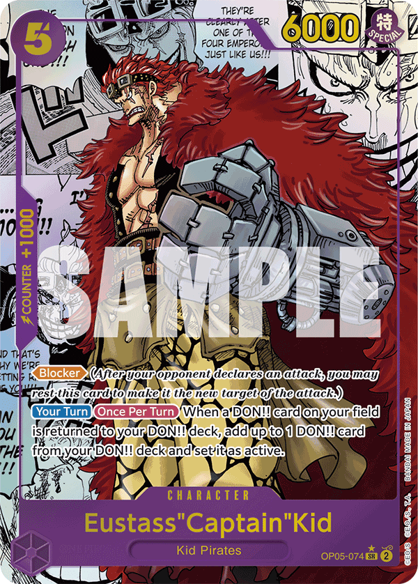 Eustass"Captain"Kid — OP05-074r2