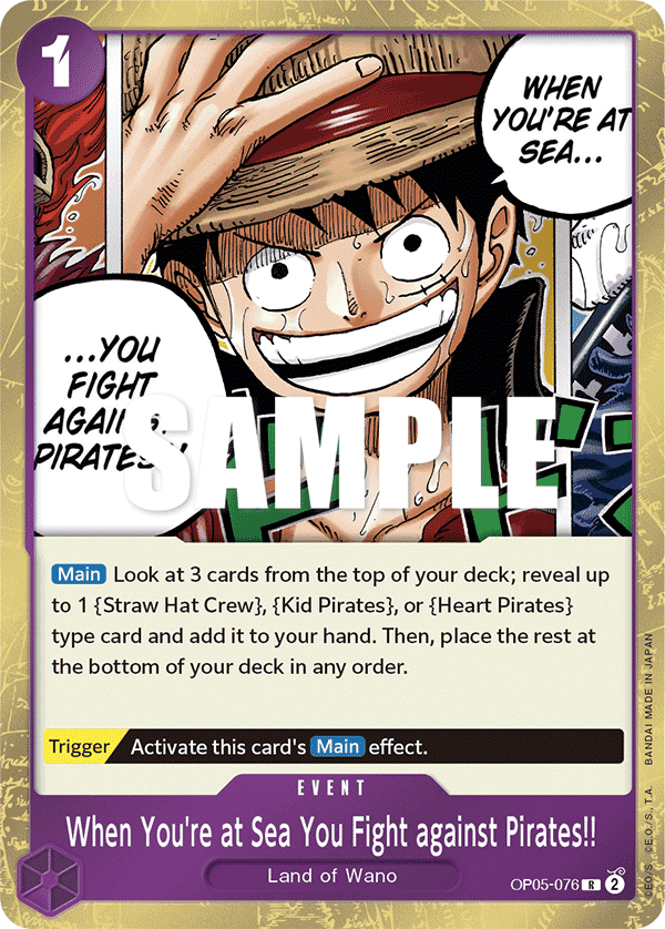 When You're at Sea You Fight against Pirates!! — base