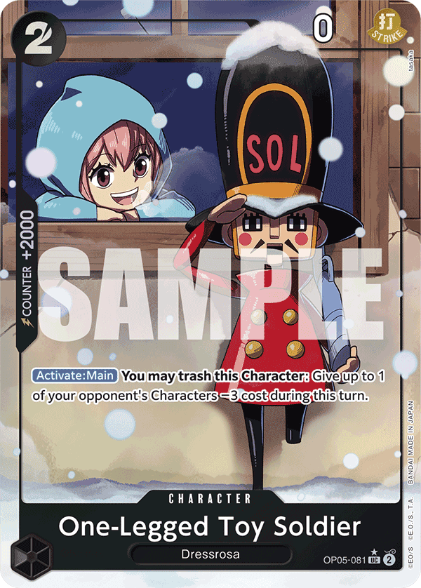One-Legged Toy Soldier — OP05-081p4
