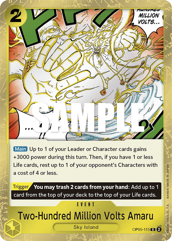 Two-Hundred Million Volts Amaru — base