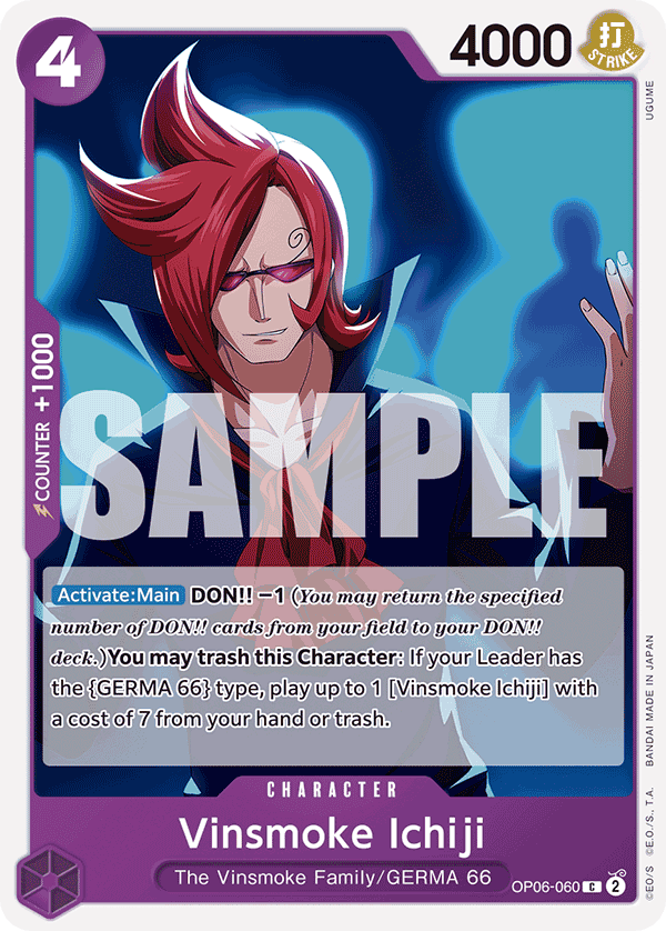 Vinsmoke Ichiji — base