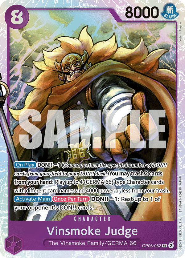 Vinsmoke Judge — OP06-062