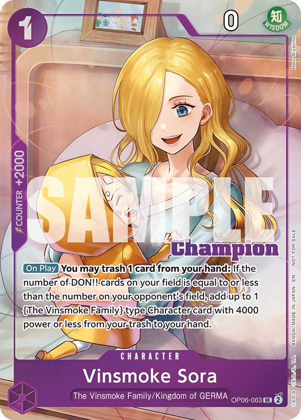 Vinsmoke Sora — OP06-063p4