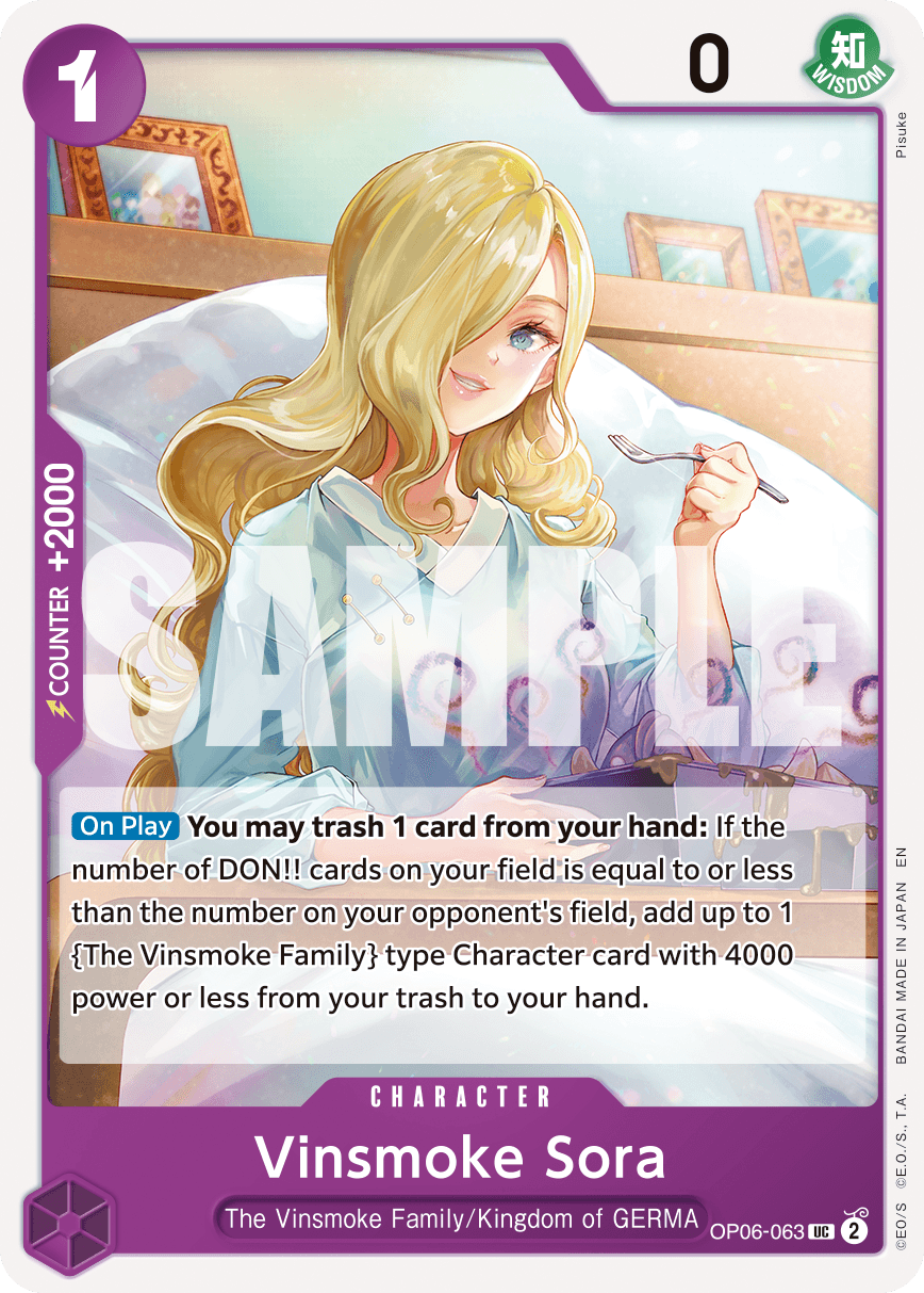 Vinsmoke Sora — OP06-063r1